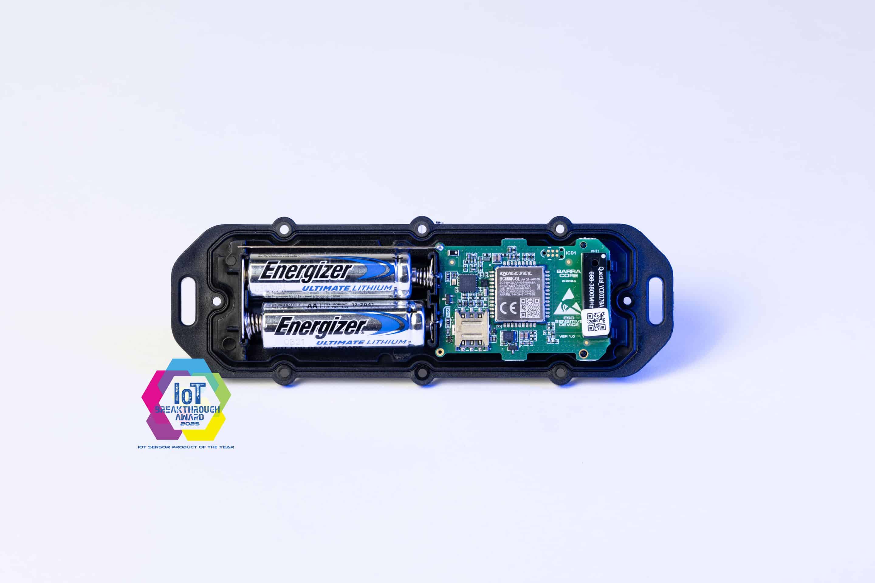 Barra Range Wins IoT Sensor Product of the Year | 2025 IoT Breakthrough Awards