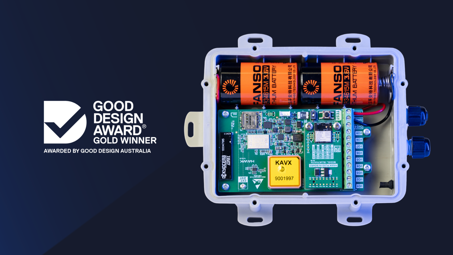 Digital Matter’s Hawk IoT Data Logger Named 2025 Australian Good Design Award Gold Winner for Engineering Excellence
