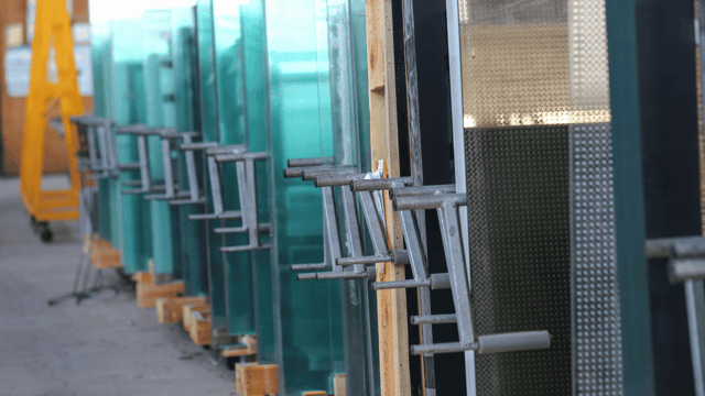 Glass Stillage and storage